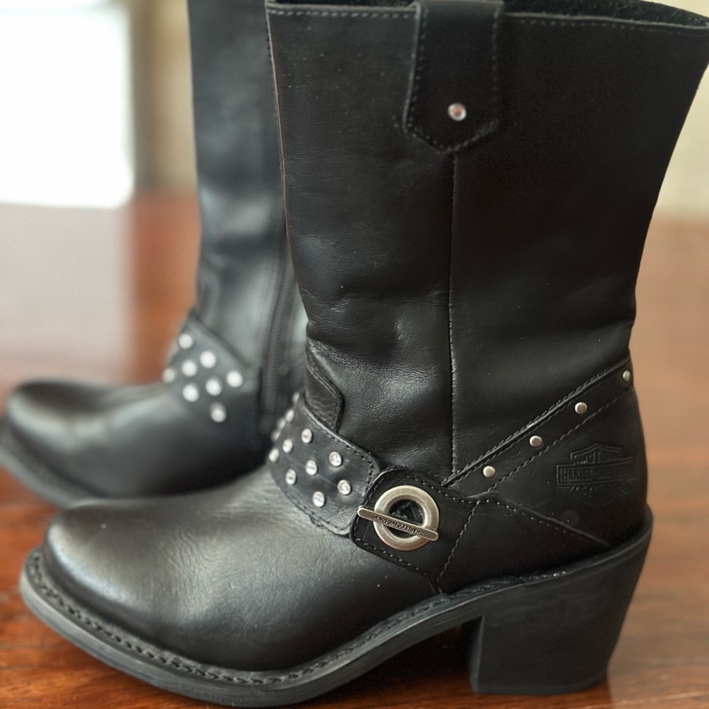 Harley Davidson women’s size 7 leather boots